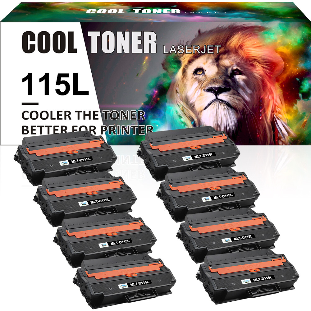 8PK MLT-D115L 115L Toner Compatible for Samsung Xpress SL-M2620 SL-M2820 M2870FD