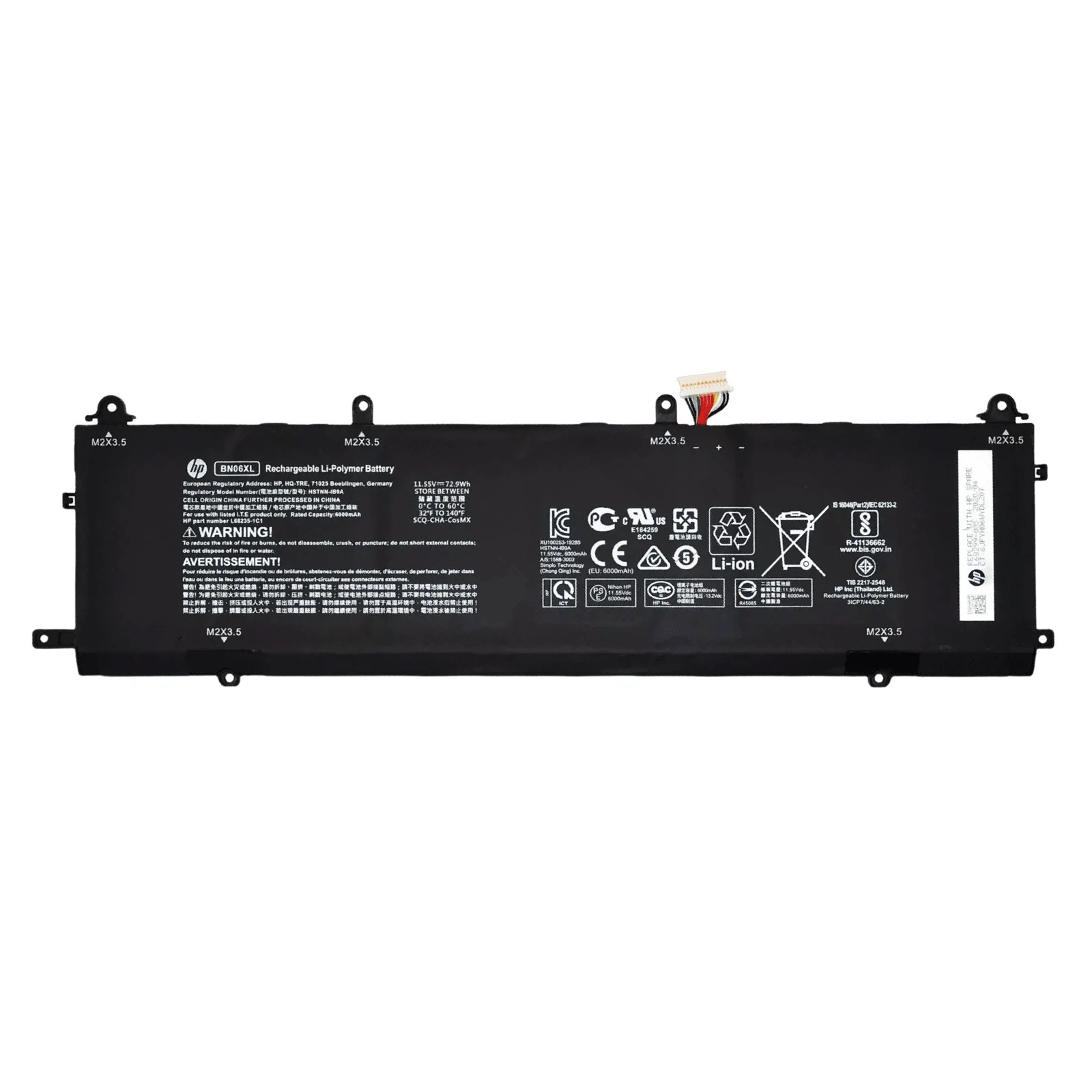 Genuine BN06XL BN06072XL Battery For HP Spectre X360 Convertible 15-EB 15-EB0005