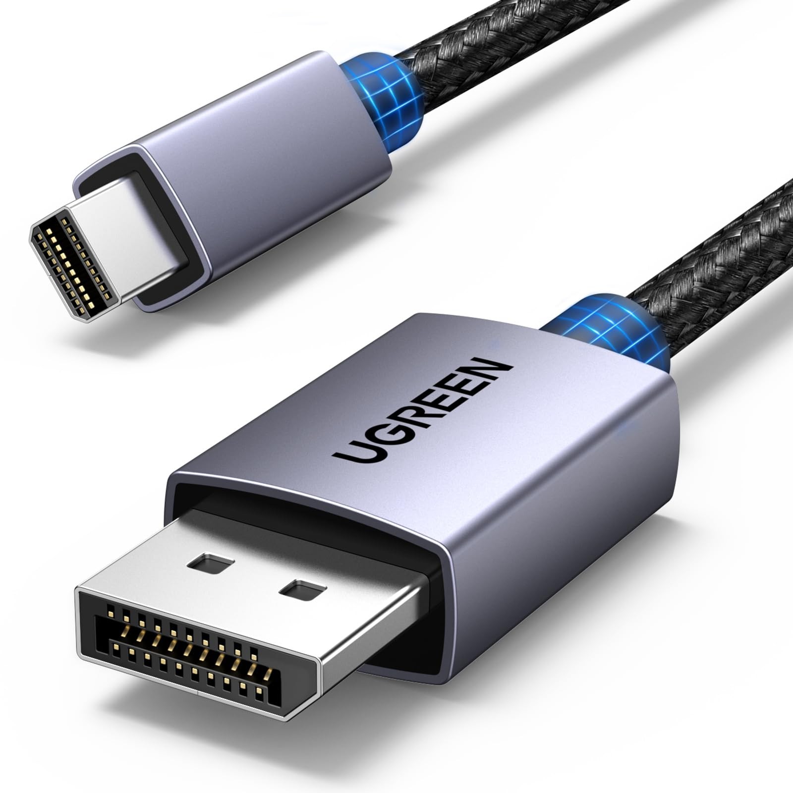 UGREEN [VESA Certified 8K@60Hz Mini DisplayPort to DisplayPort Cable, 6.6FT