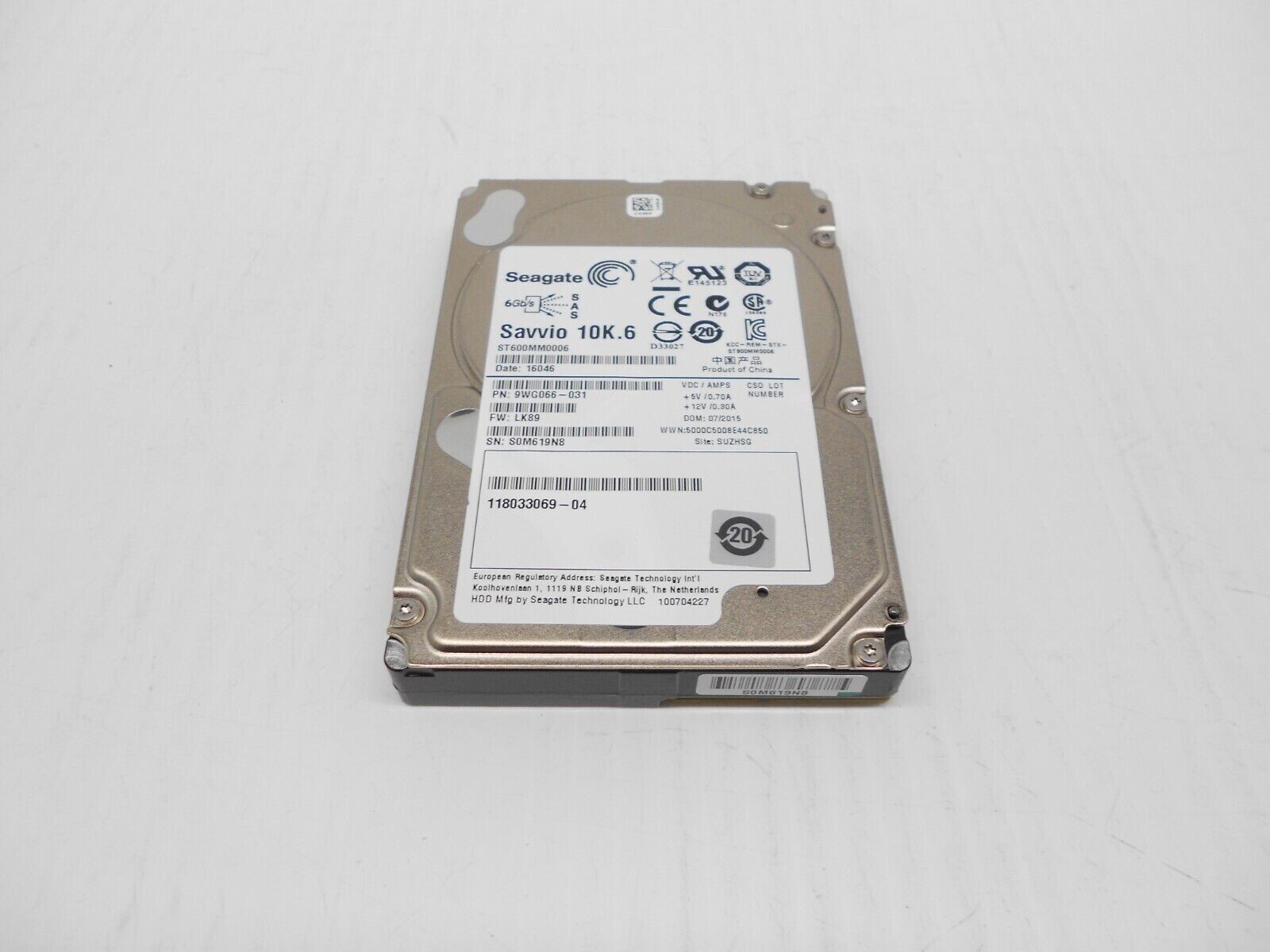 lot of 100 100qty Seagate 600GB 10K 2.5" SAS Hard Drive Server Dell / HP