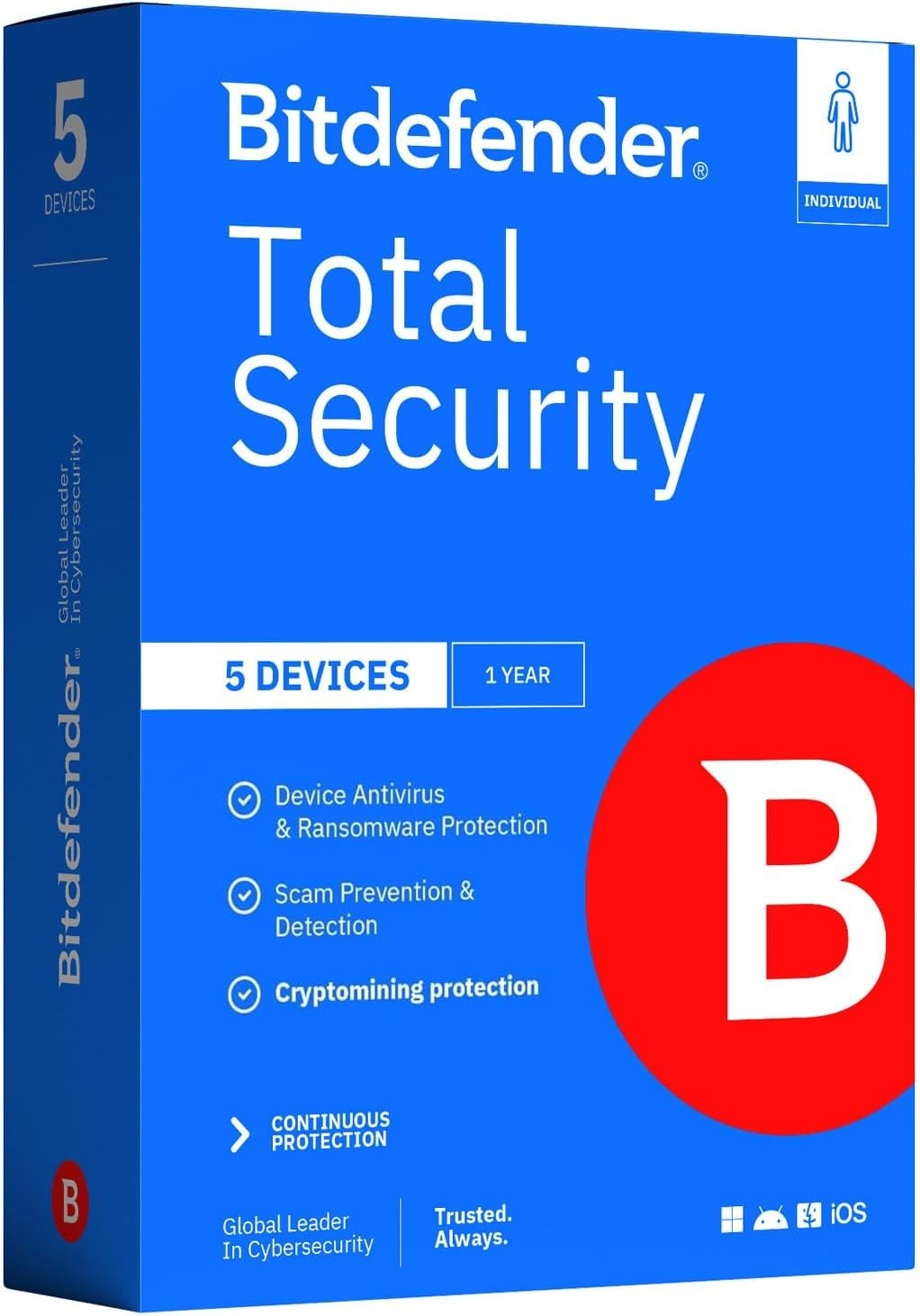 Bitdefender Total Security 2026 – Complete Antivirus and Internet Security Suite