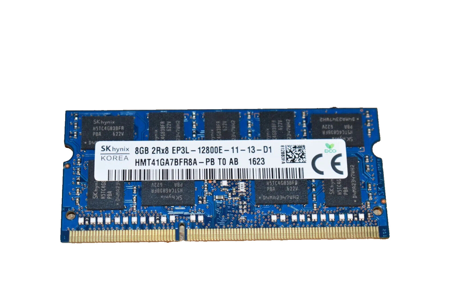 HMT41GA7BFR8A-PB Hynix 8GB PC3-12800 DDR3-1600MHz ECC SoDMM Dual Rank Memory