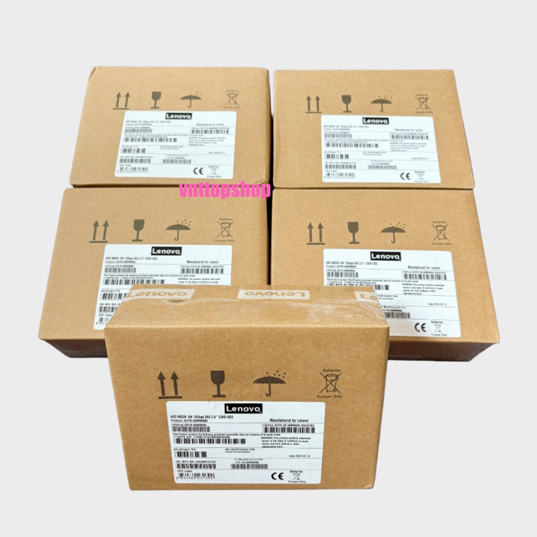 Lenovo 1.8TB 01PG586 4XB7A39382 SAS 10K RPM 12Gb 2.5'' HS DE / DM Storage HDD