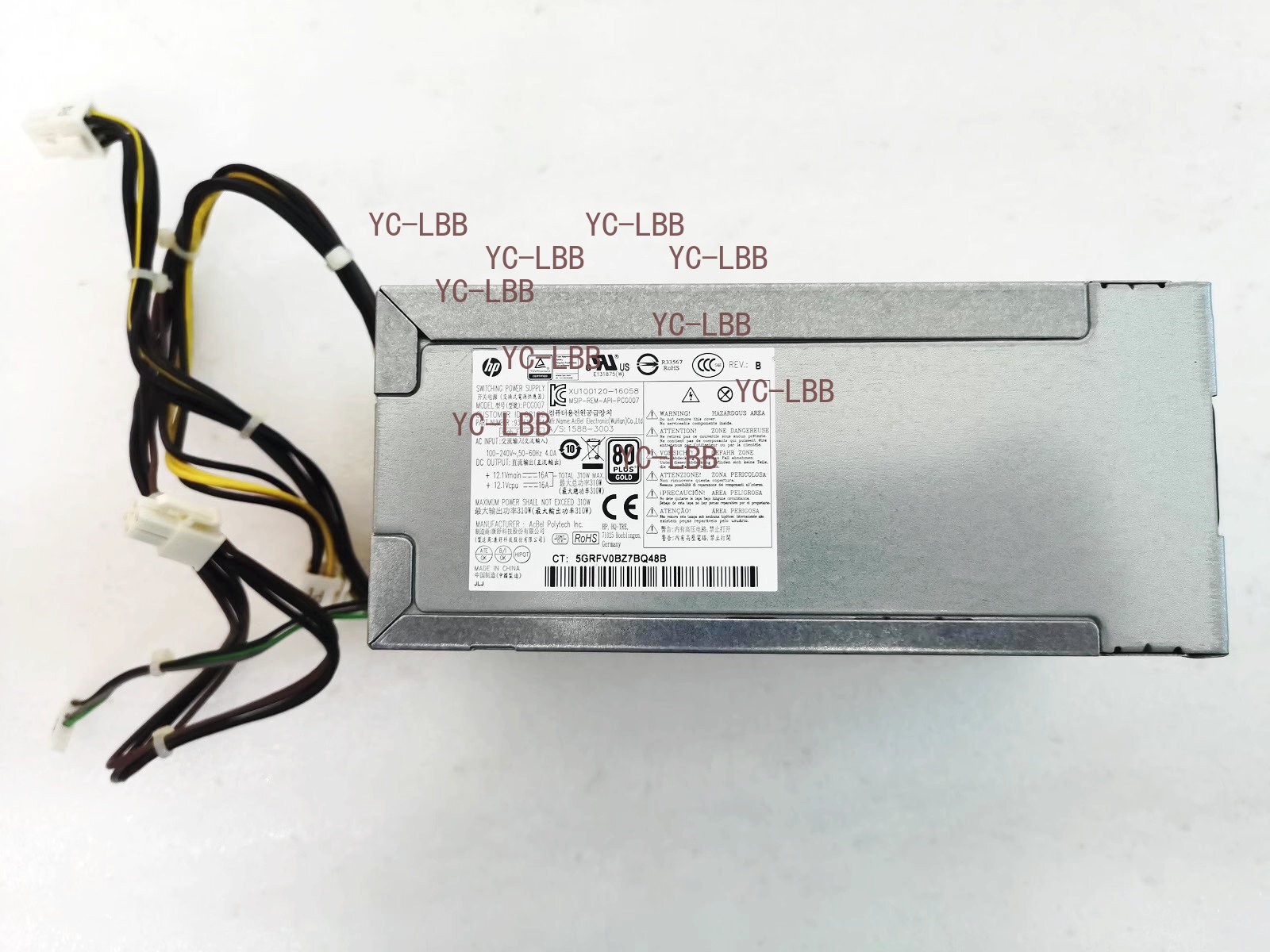 937516-004 OEM HP Pavilion 590 Series 310W Model:PCG007 Power Supply Unit-