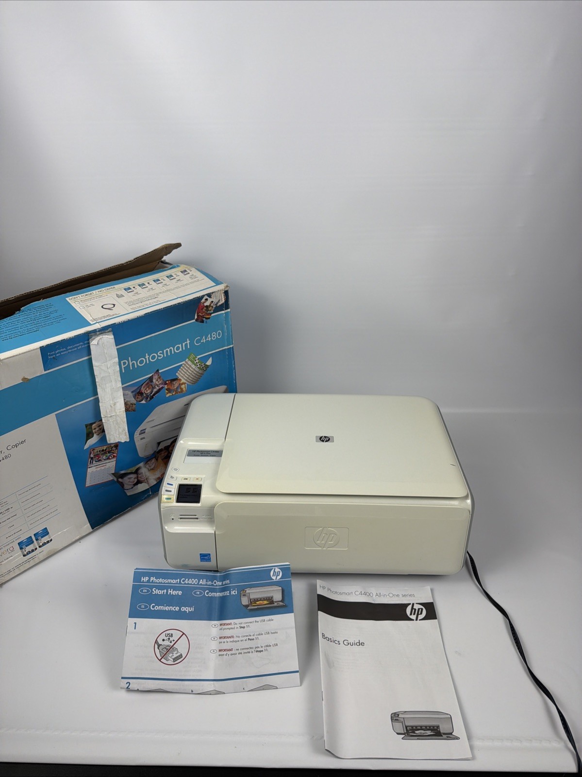 HP Photosmart C4450 C4400 C4440 C4480 All-In-One Inkjet Printer