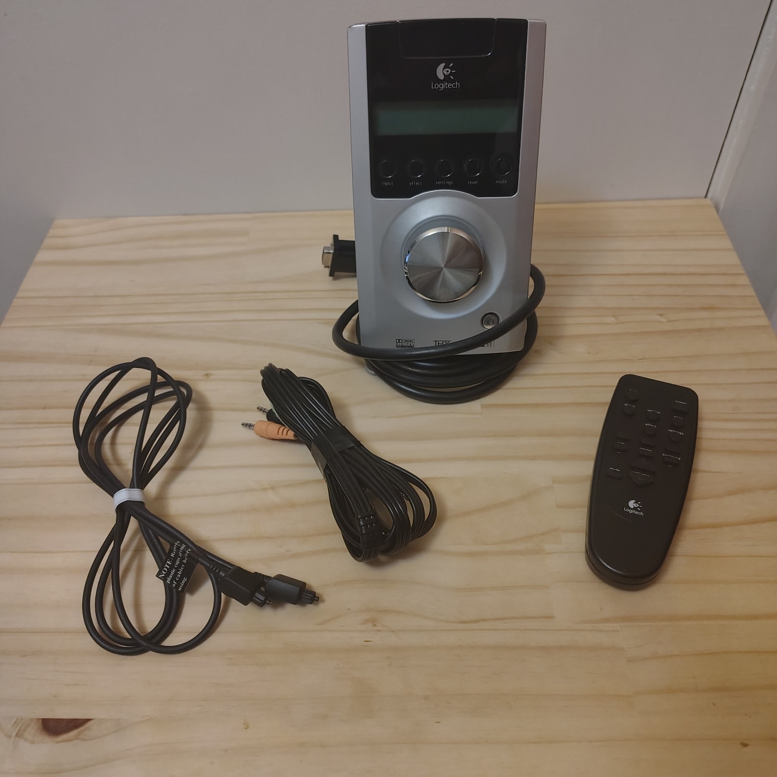 Logitech Z-5500 THX 5.1 Control Pod and Remote