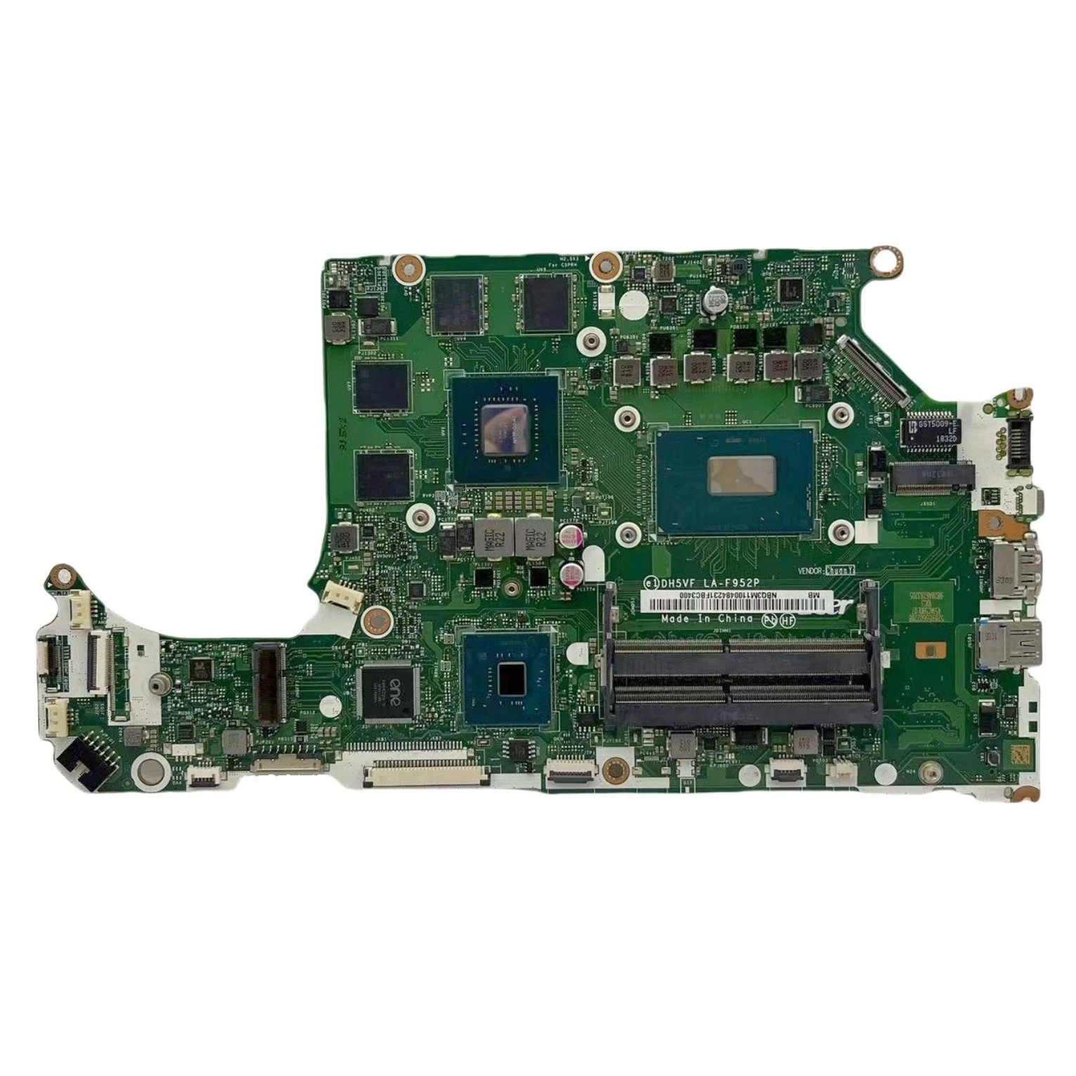 For Acer Nitro AN515-53 Motherboard NBQ3M11004 LA-F952P i5-8300H GTX1050-4G