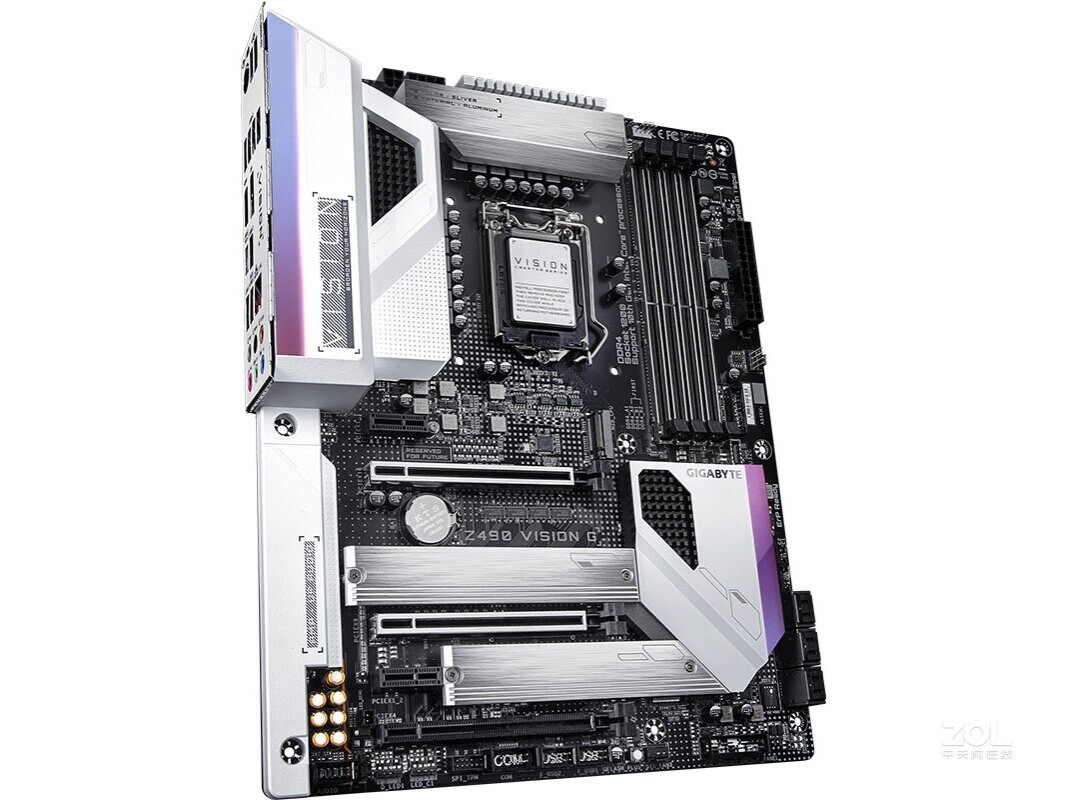 GIGABYTE Z490 VISION G Intel Z490 DDR4 LGA 1200 ATX Motherboard