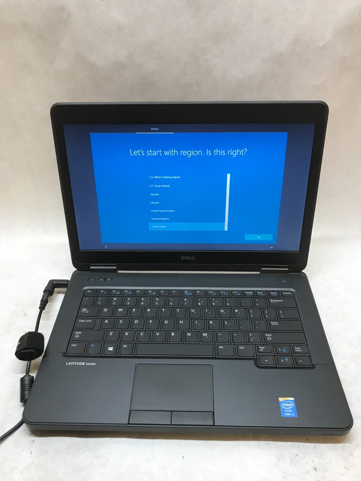Dell Latitude E5440 14" Laptop i3-4010U 4GB RAM 500GB HDD WIN 10 NO BATTERY - DW