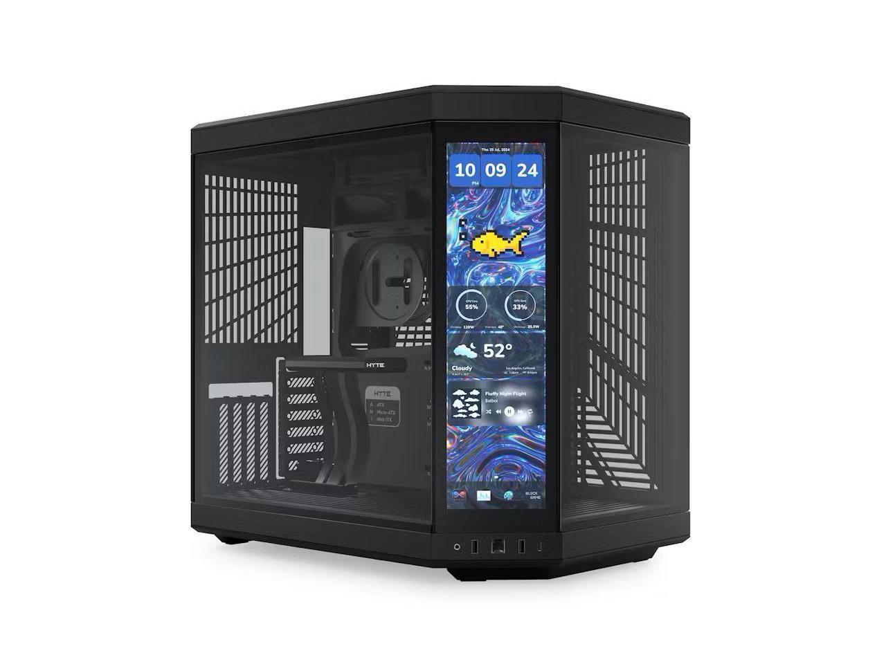 HYTE Y70 touch infinite Dual Chamber ATX Mid Tower Modern Aesthetic Case With In