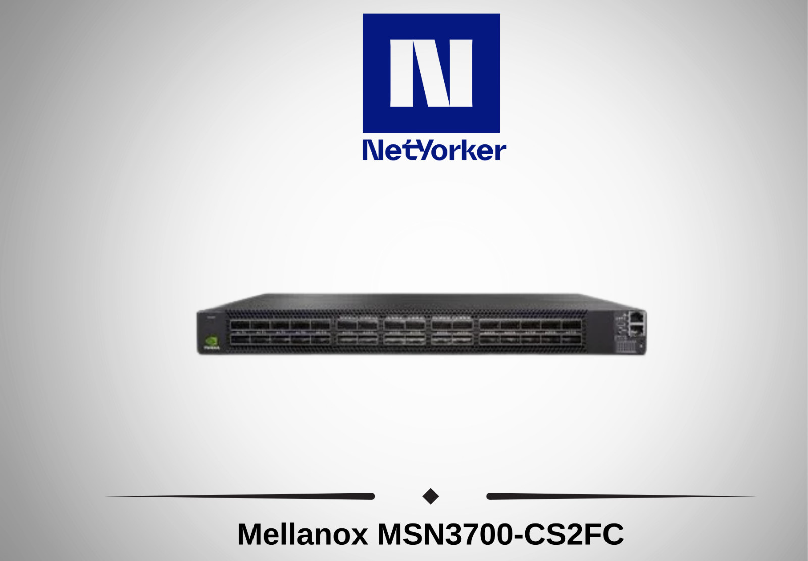 Mellanox SN3700 MSN3700-CS2FC 32Port  100Gbe Switch- Same Day Shipping