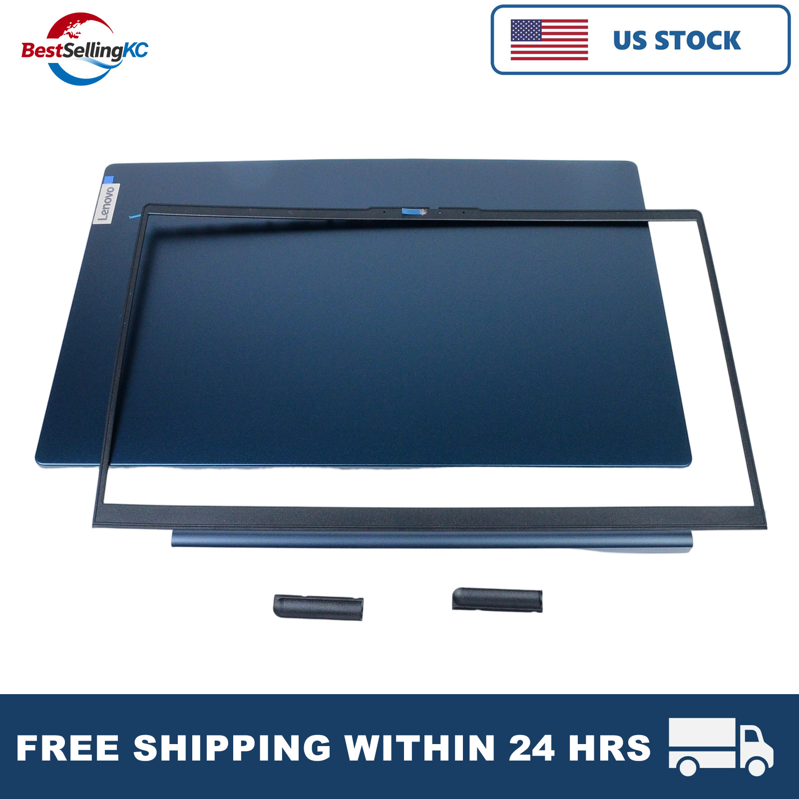 New Blue Back Cover Bezel Hinge Cover for Lenovo 15IIL05 15ARE05 15ITL05 15ALC05