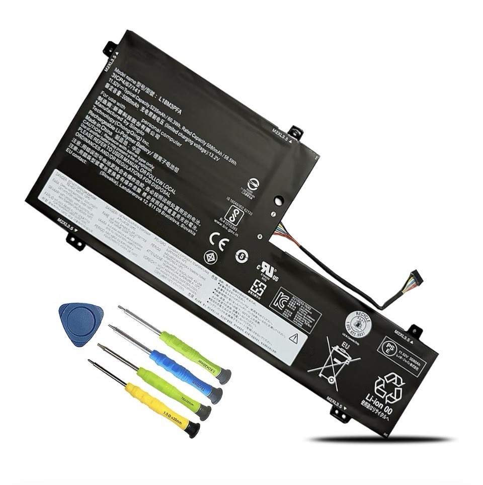 Replacement Battery for Lenovo Yoga C740-15IML L18M3PFA L18D3PF2 60.3Wh