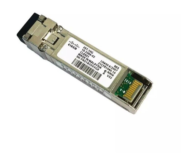 Lot of 5 Cisco 10GB SFP Transceiver FET-10G 10-2566-02
