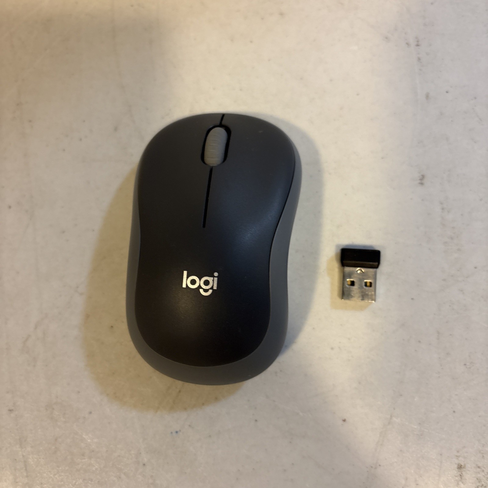 Logitech "Logi" MR0102 Wireless Mouse - W/ USB RECEIVER TESTED & WORKS