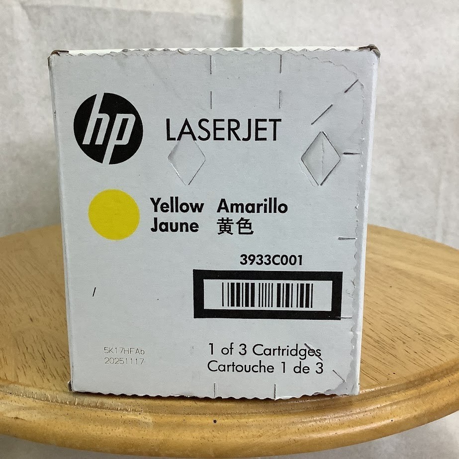 New Genuine HP 202X CF500XM Yellow LaserJet High Yield Toner Ink Cartridge