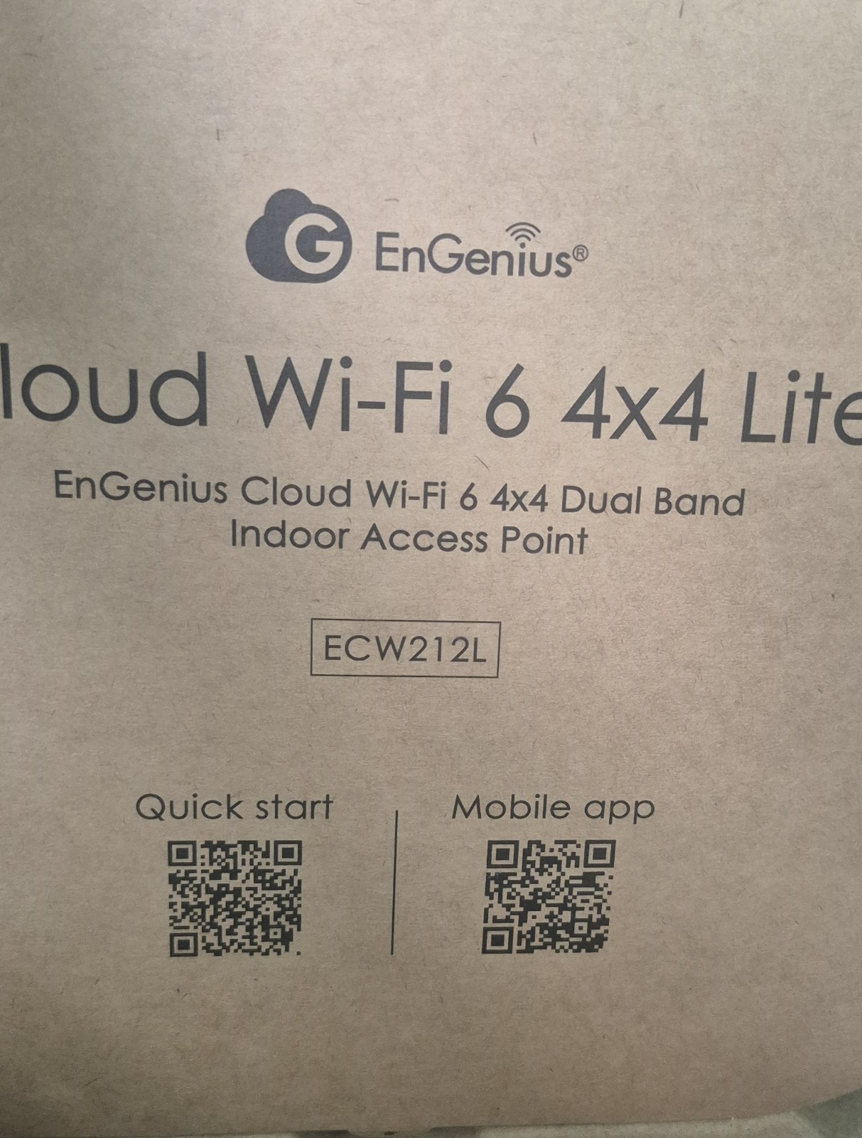Engenius ECW212L Wi-Fi 6 Dual Band Access Point 3.5 Gbit/s