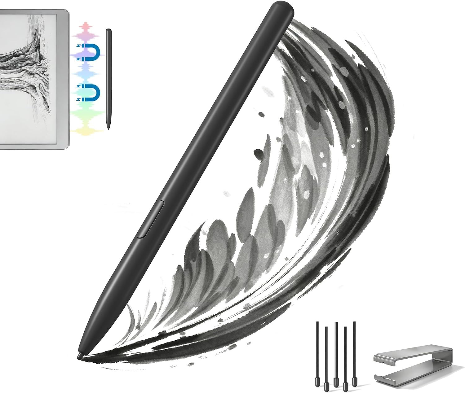 Magnetic EMR Stylus for Remarkable 2 – Digital Pen with Eraser Works