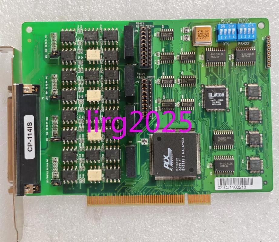 1pc used MOXA CP-114IS RS232 422 485 acquisition card