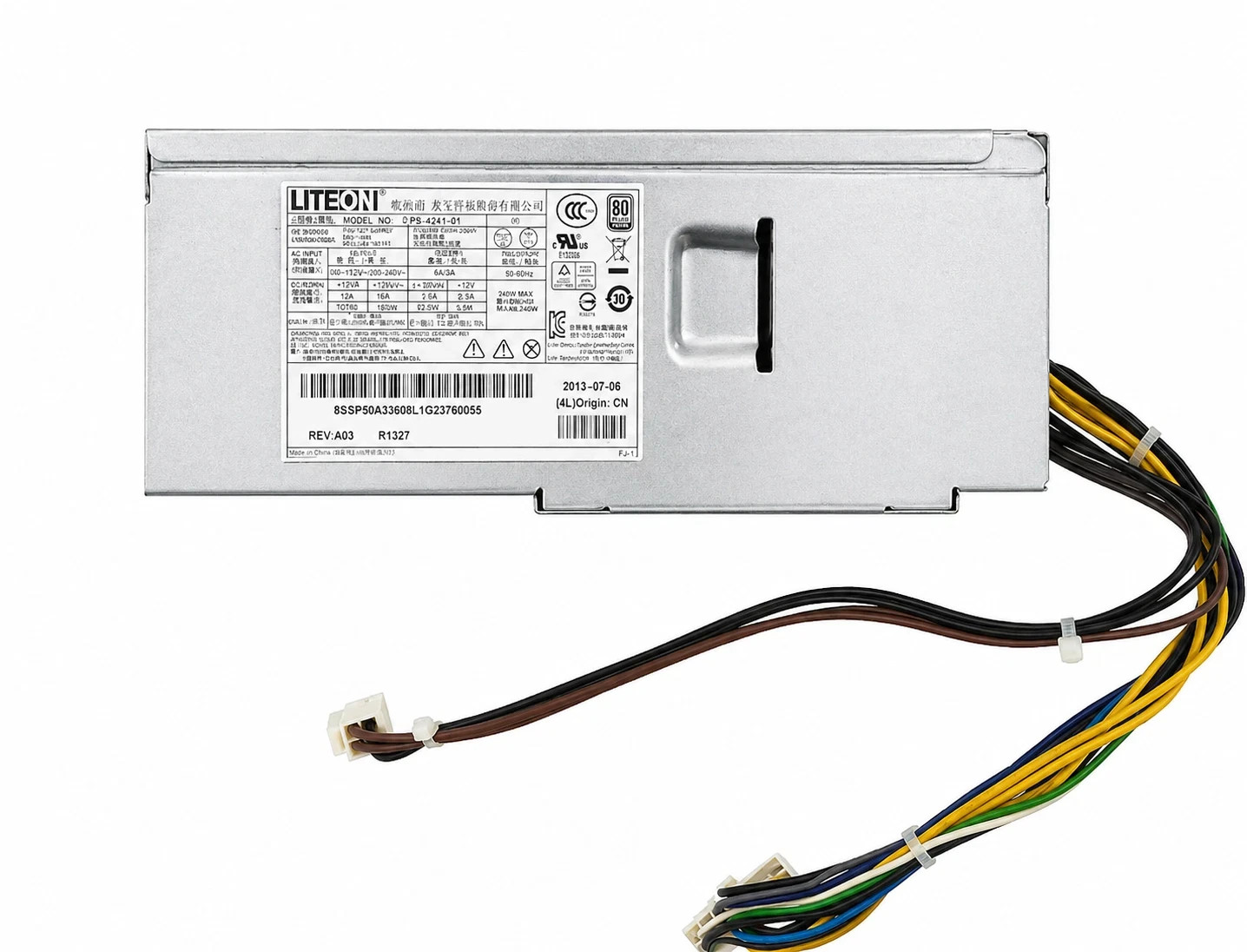 Lite-On PS-4241-01 240W 80+ Bronze SFF Desktop Power Supply PSU OEM