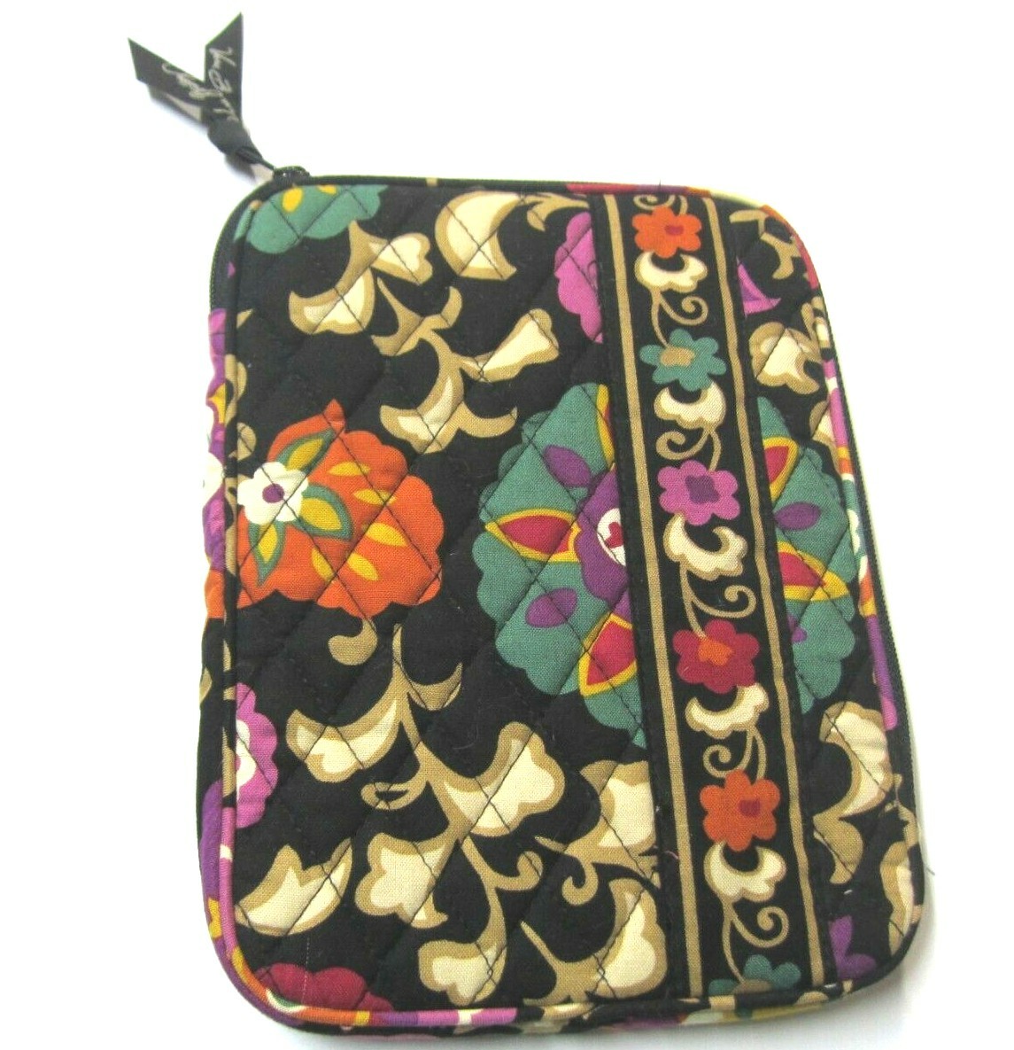 Vera Bradley Floral iPad Tablet eReader Sleeve Case Zip Cover Quilted