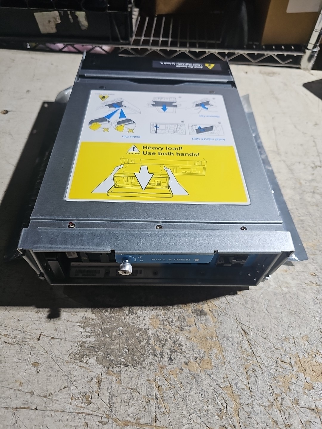 QNAP Field-Replaceable Controller Unit with Fan for the QNAP ES1640dc.  #w12