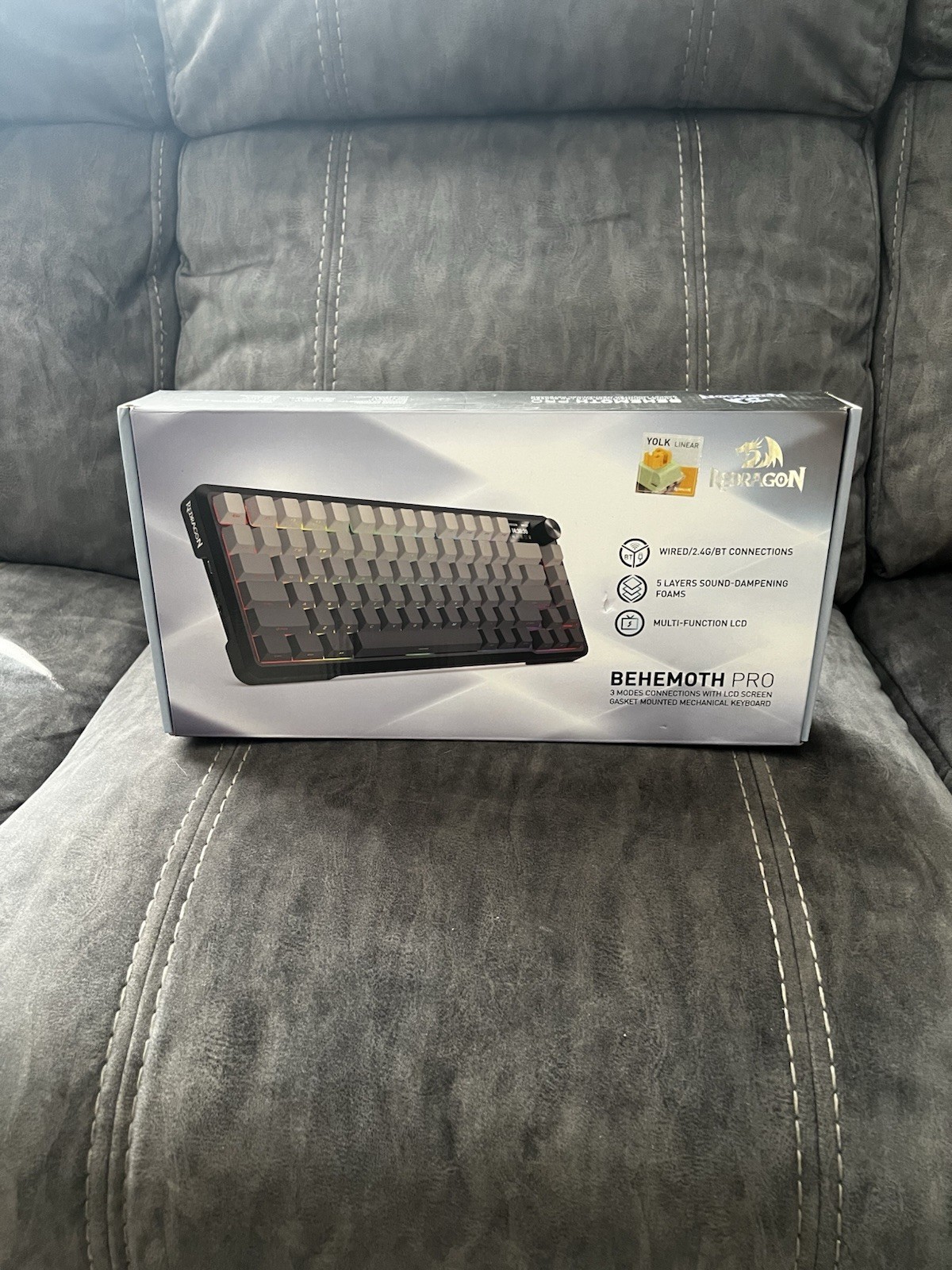 Redragon K724 PRO Wireless 81-Key Gasket Gaming Keyboard