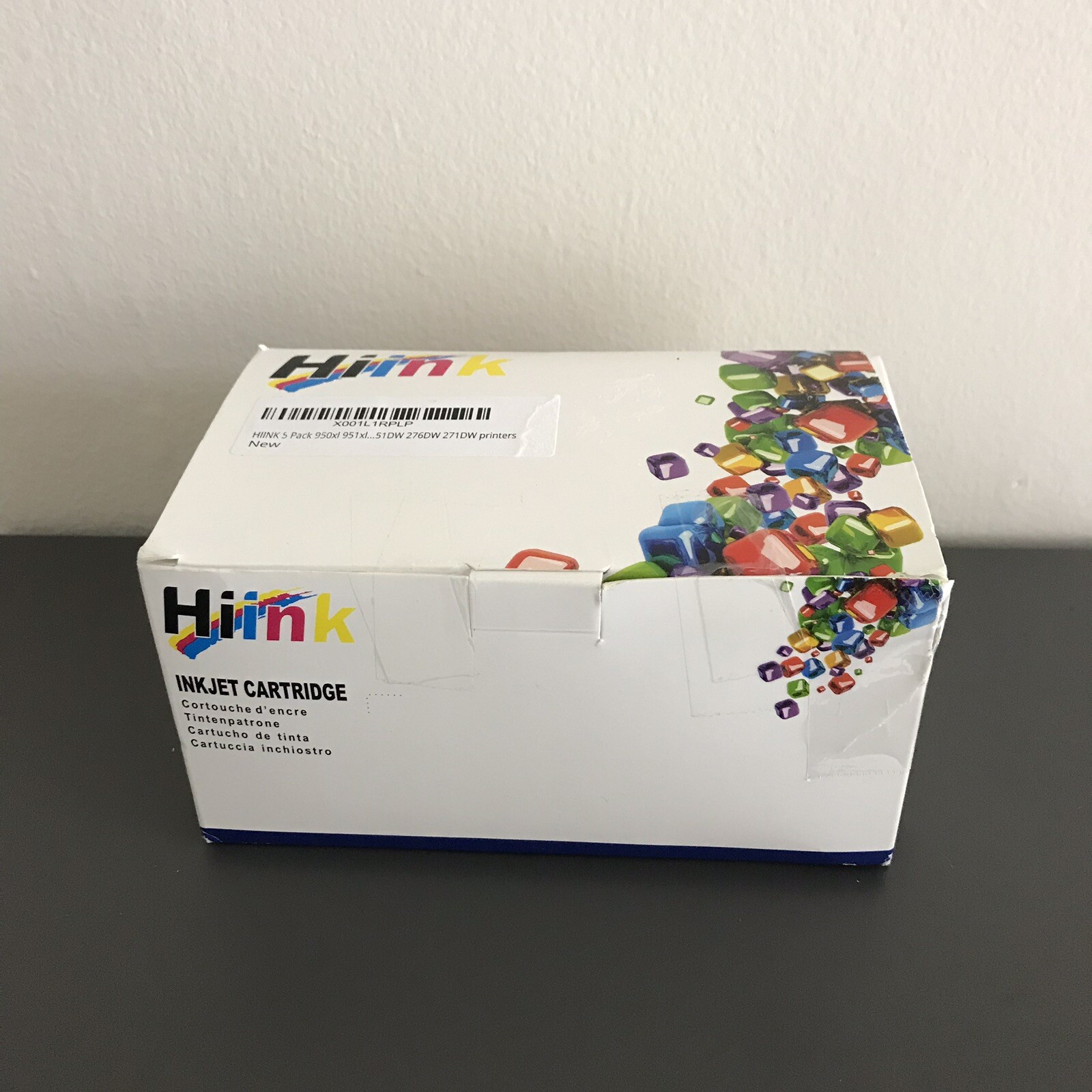 NIB Hiink Inkjet Cartridge 950BK x 2, 951C, 951M, 951Y