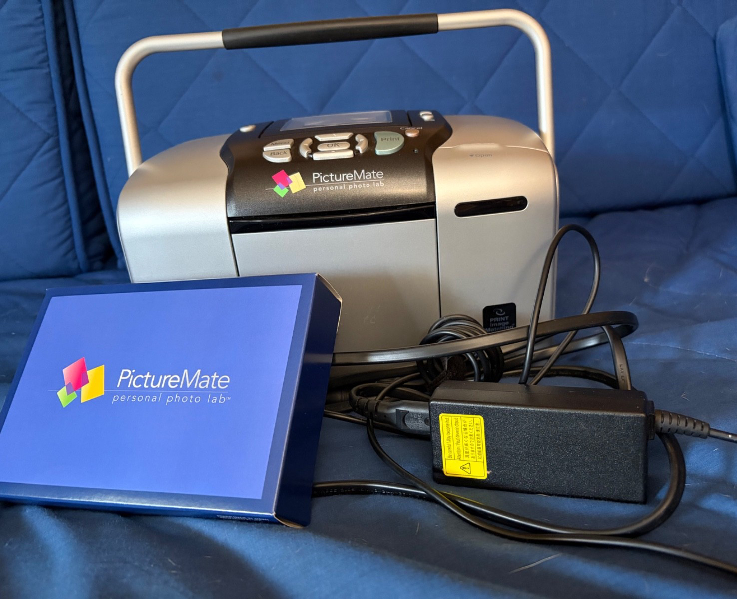 Epson PictureMate 500 Personal Photo Lab B351A  Tested includes power supply.