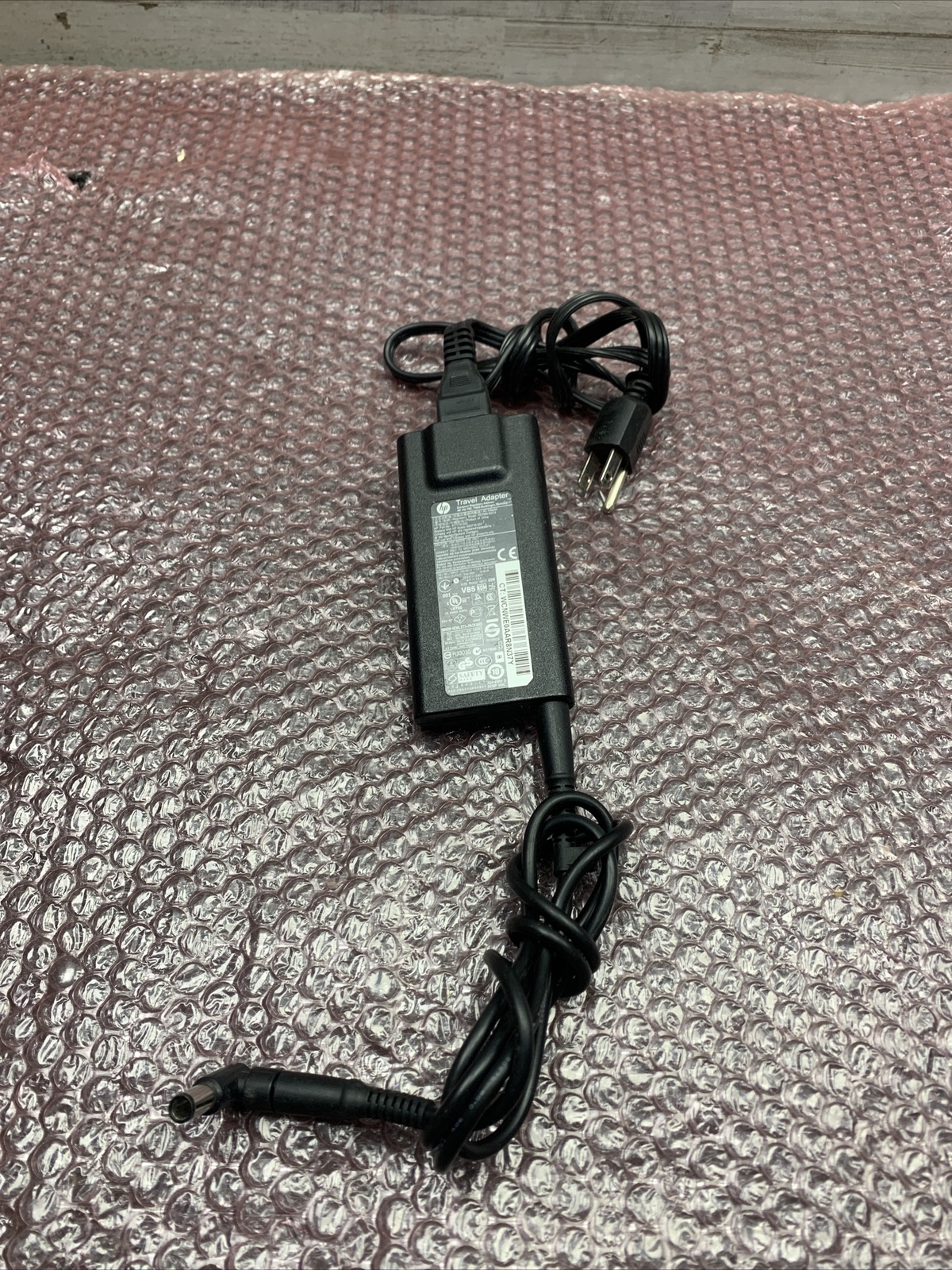 Used Genuine HP 65W Slim Travel AC Adapter charger  HSTNN-DA14