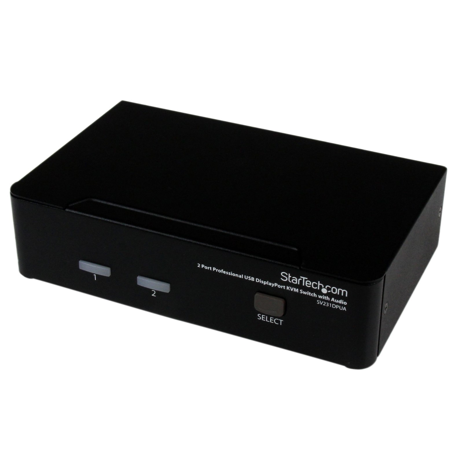 StarTech 2 Port Professional USB DisplayPort KVM Switch with Audio