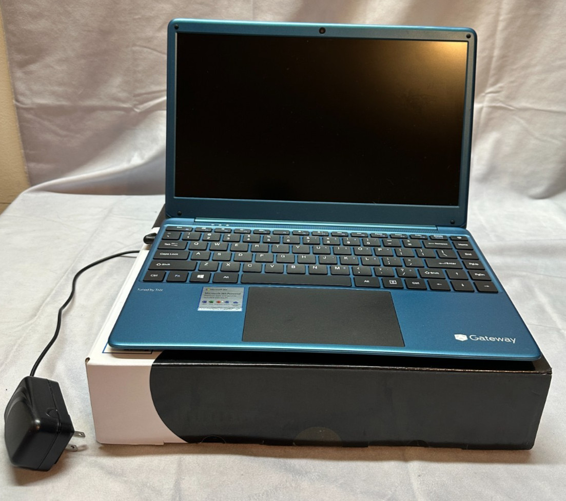 Gateway 14.1" (64GB eMMC, Intel Celeron, 4GB RAM) Ultra Slim Notebook-USED/WORKS