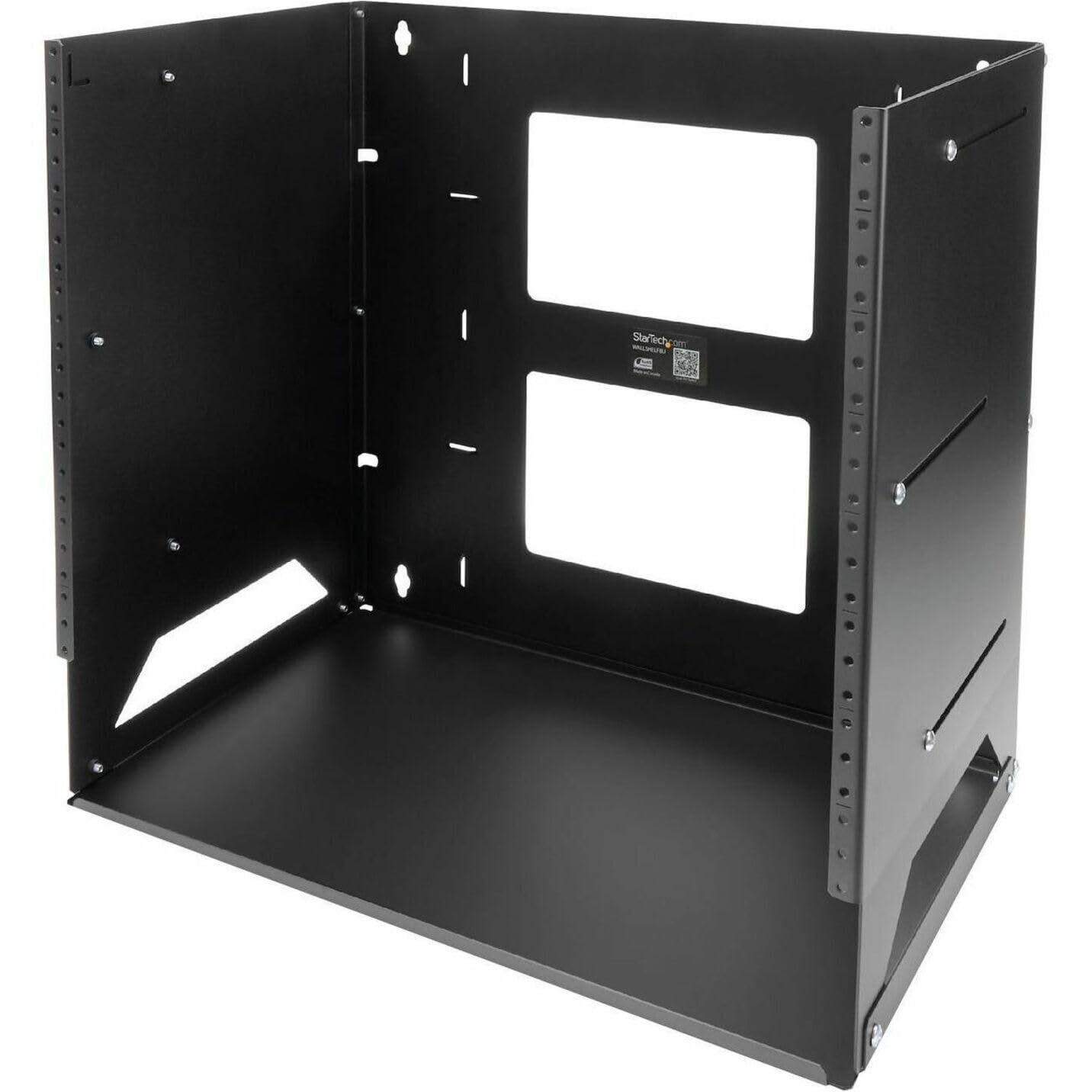 8U Wall Rack w Shelf TAA