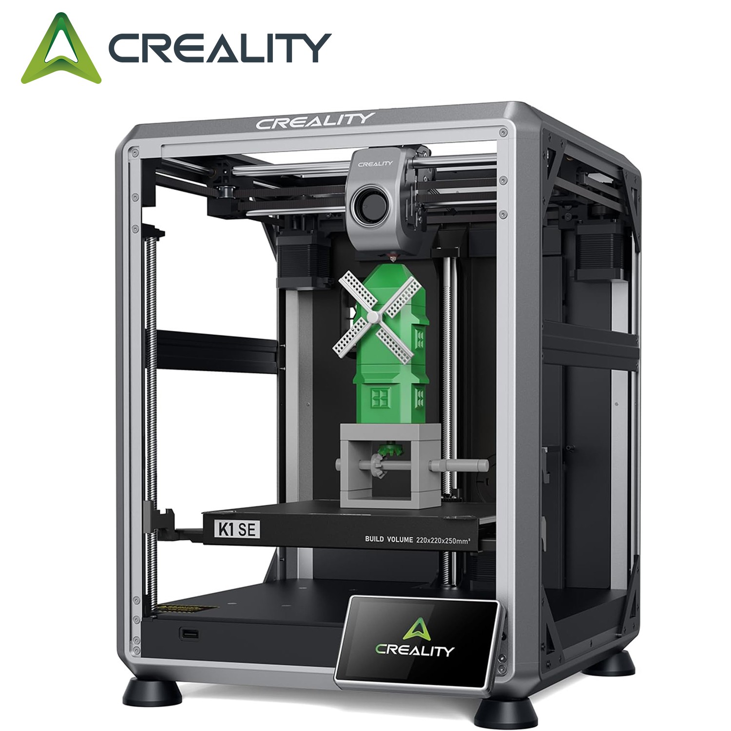 USED  Creality K1 SE 3D Printer 600mm/s Max High-Speed Printing 250x220