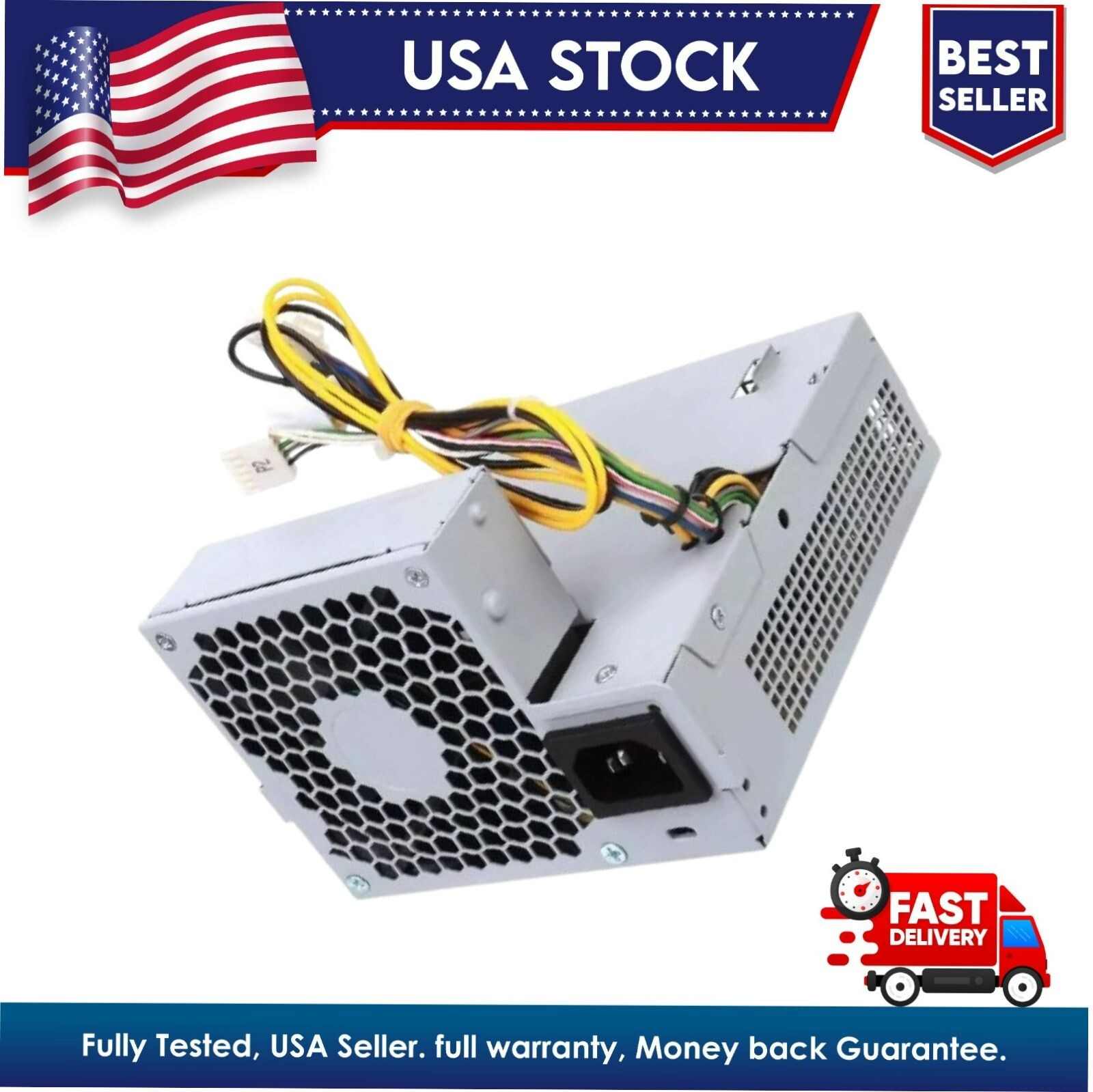 Genuine HP 240W Power Supply D10-240P1A 611481-001 613762-001 611479-001 OEM Tes