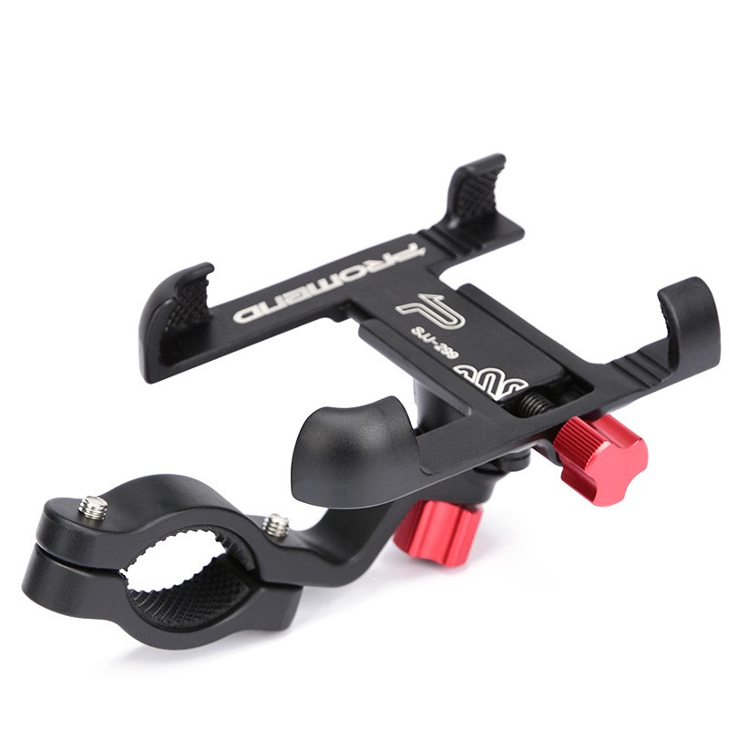 360° Rotatable Aluminum Alloy Motorcycle Handlebar Phone Mount Holder