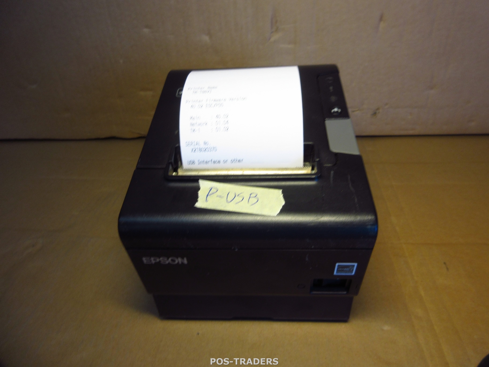 Epson TM-T88VI M338A USB / POWERED USB Thermal 80mm Ticket Receipt Printer