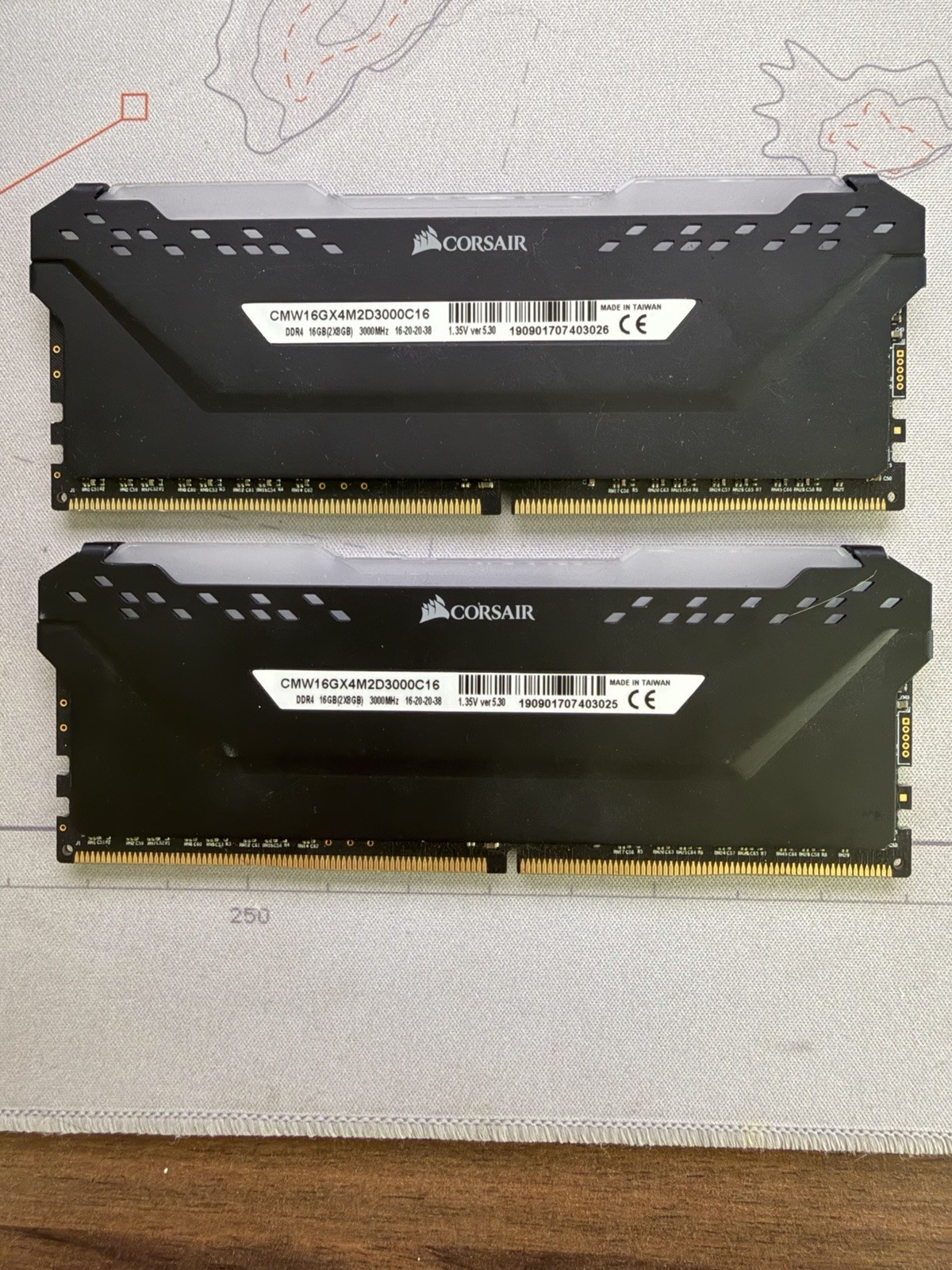 CORSAIR VENGEANCE RGB PRO 16GB (2x8GB) 3000MHz DDR4 Dual-Channel RAM Kit