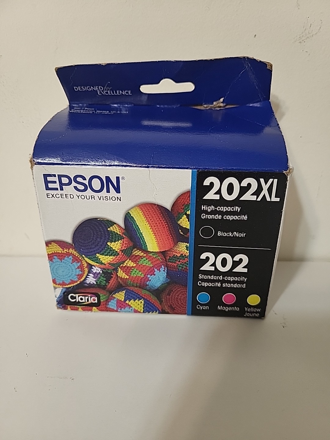 Epson 202XL Black 202 Cyan Magenta Yellow Ink Cartridges Genuine Original 2027
