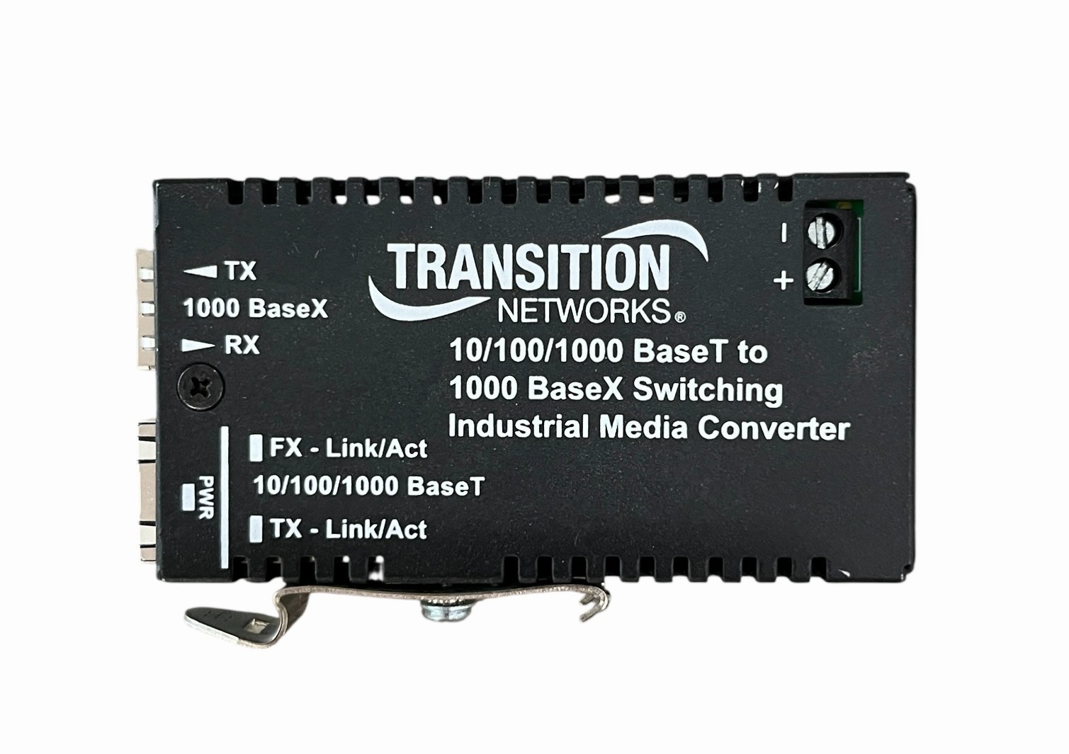 Transition Networks 10/100/1000 Switching Industrial Media Converter