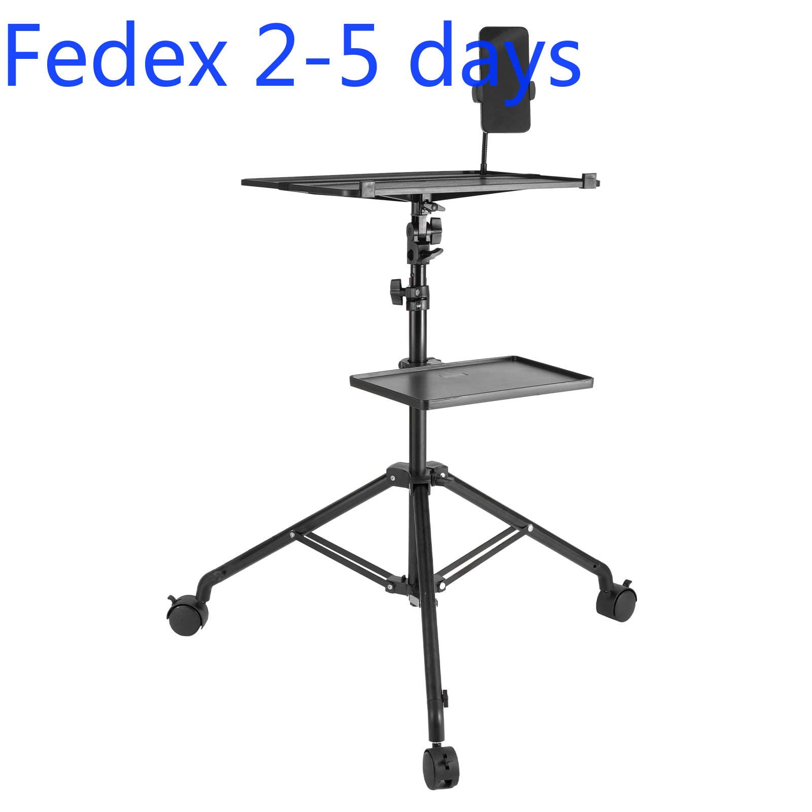 KFFKFF Mobile Projector Stand, Tripod Laptop Stand