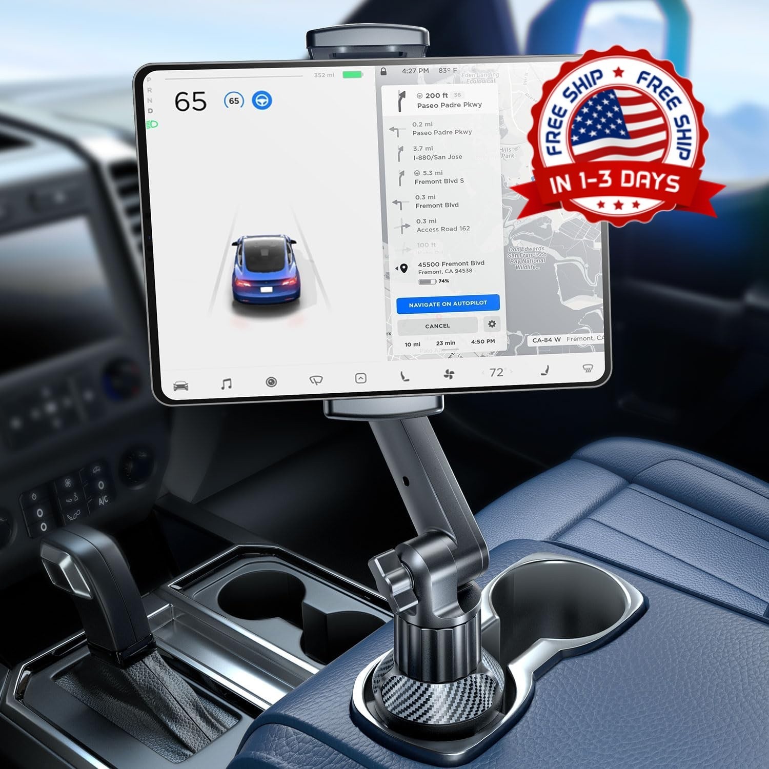 Soporte Para Tablet Ipad Parabrisas Tablero De Auto Coche Carro 360 Universal 