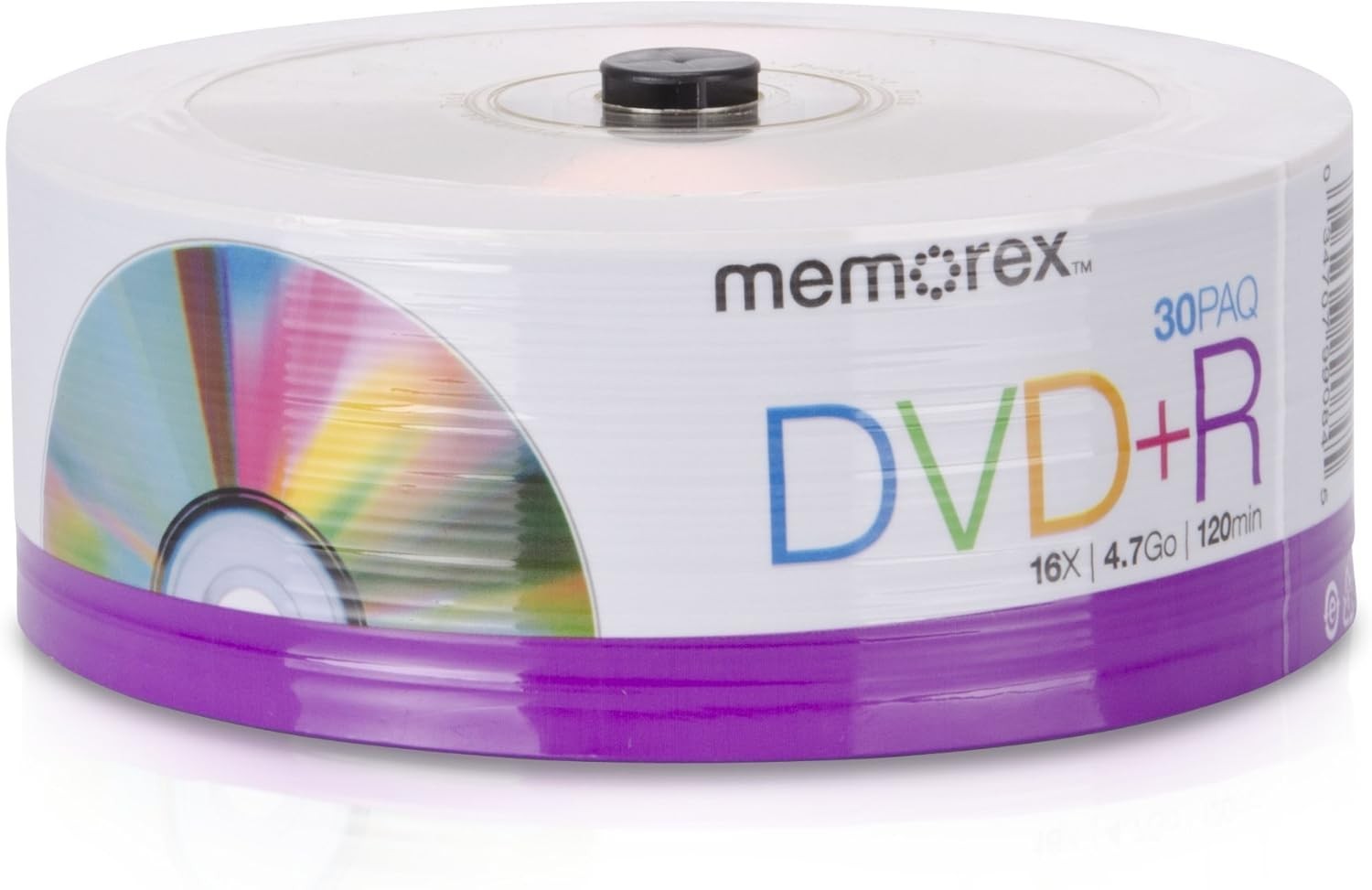 Memorex 32020030154 16X DVD+R 4.7GB Eco Spindle Base Lot