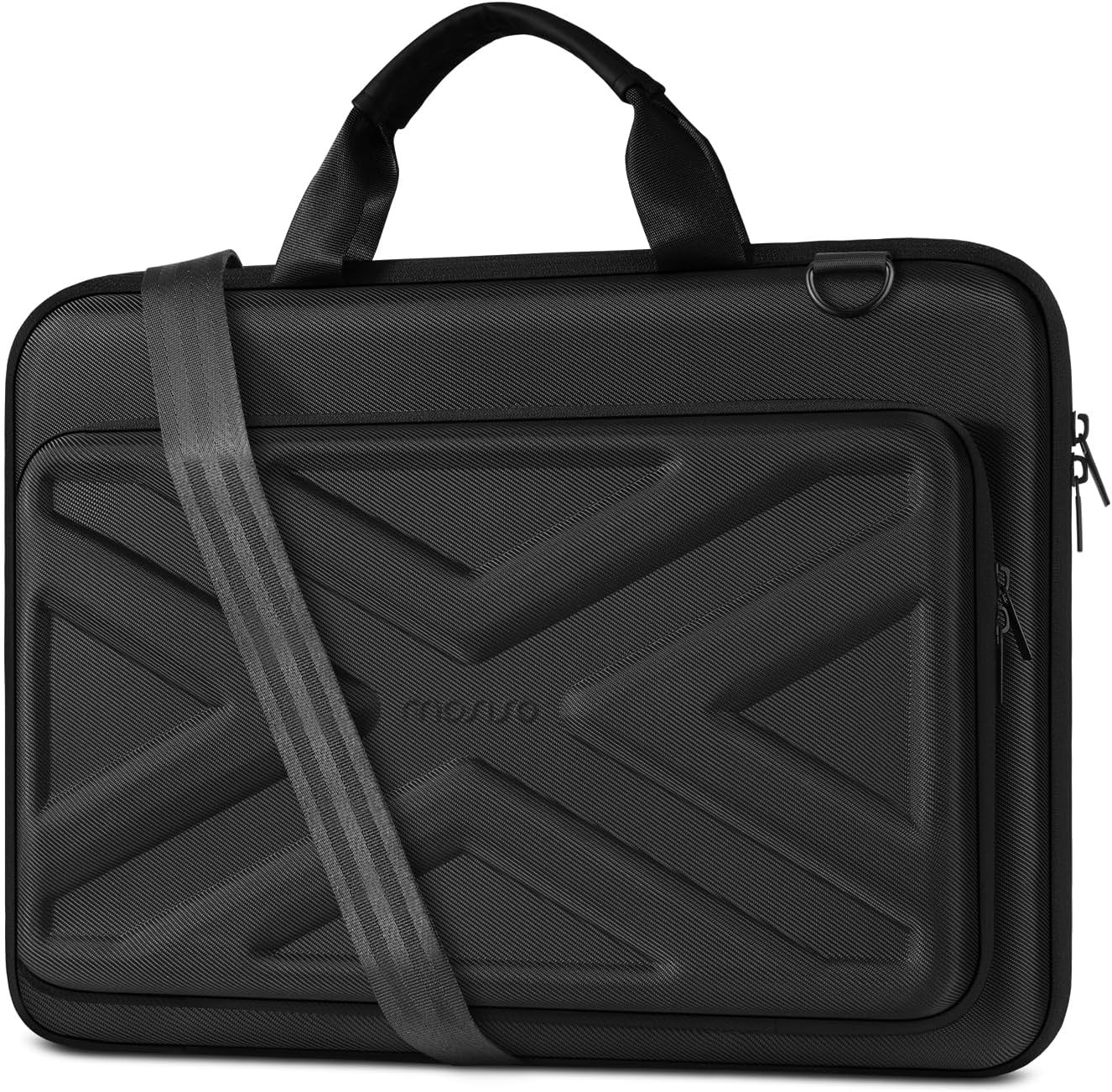 Sleeve for 15-16 inch Laptop, Hard Shell Case with Front Pocket & Shoulder Strap