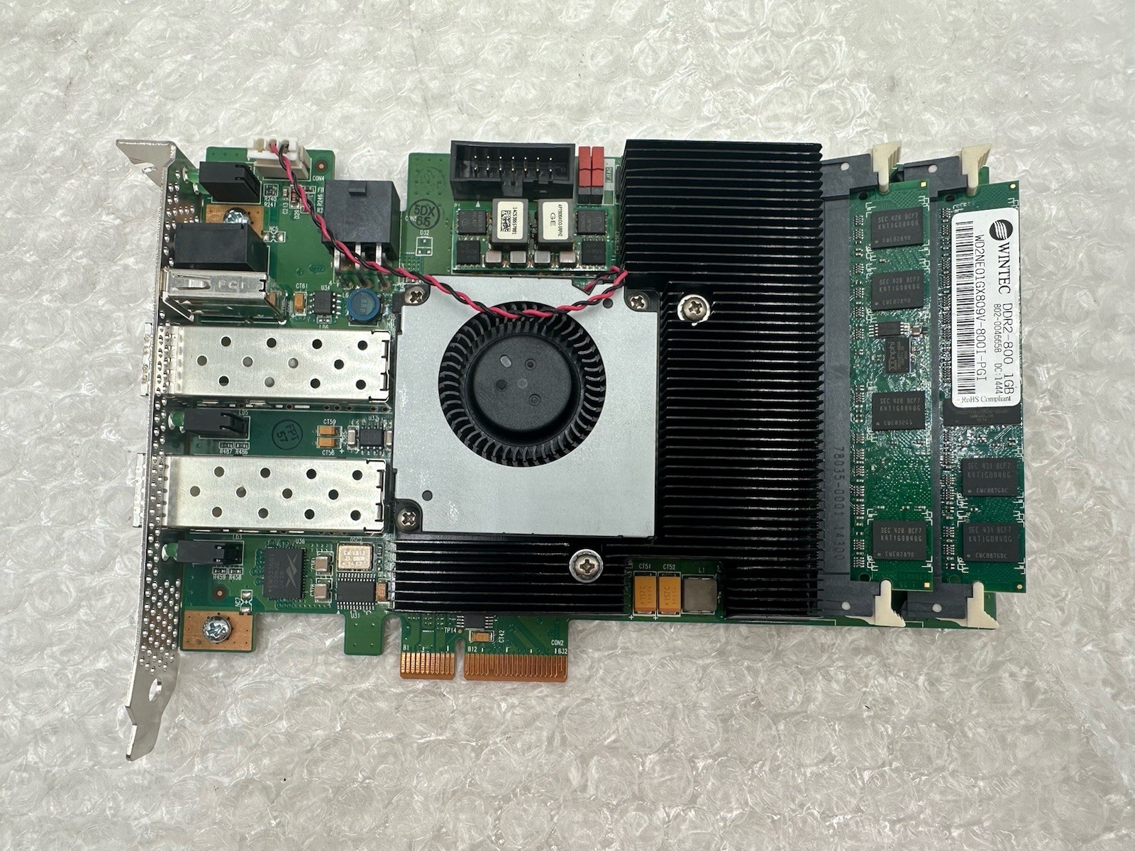 CAVIUM Networks OCTEON Plus SoC Accelerator Board CN5750-750-NIC10E-M2-2.0-Y-G