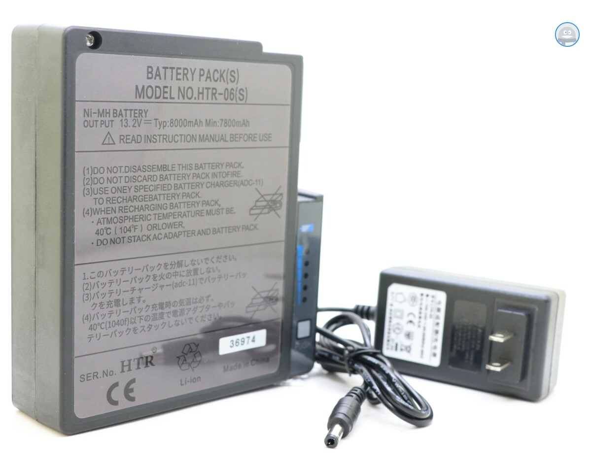 HTR-06S 7800mAh Battery For Fujikura FSM-50S 50R 17S 17R BTR-06S BTR-06L+Charger
