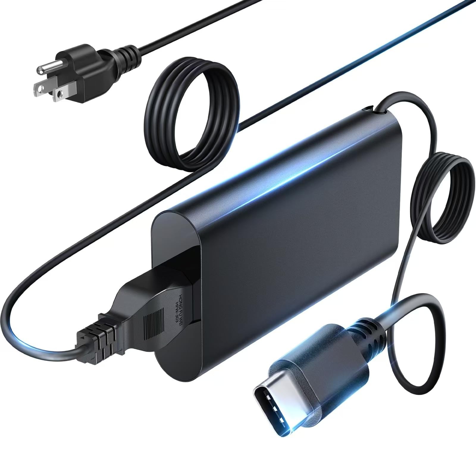 90W 65W 45W USB C Laptop Charger, Type C PD Power Adapter for Dell Latitude 5420
