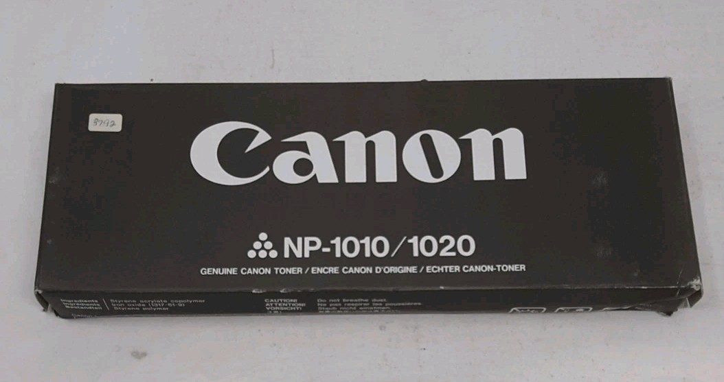 Canon NP-1010/1020 Black Toner Cartridges Genuine New OEM