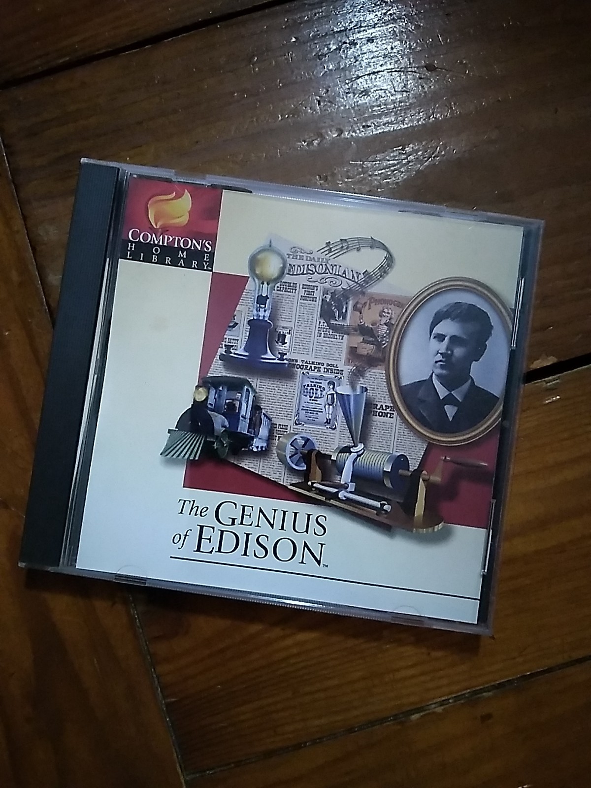 The Genius Of Edison Compton's Home Library (PC CD-Rom) 1996