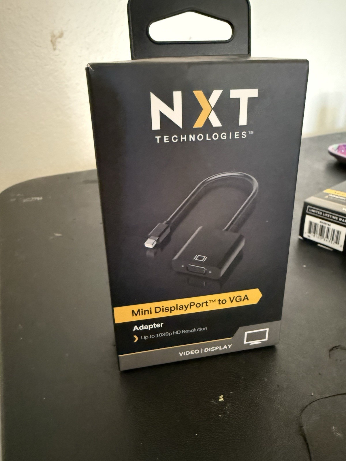 NXT Technologies Mini DisplayPort To VGA Adapter 1080p HD Video Converter New